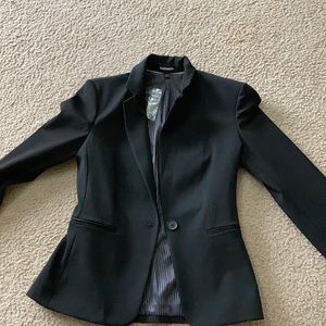 Express black professional blazer